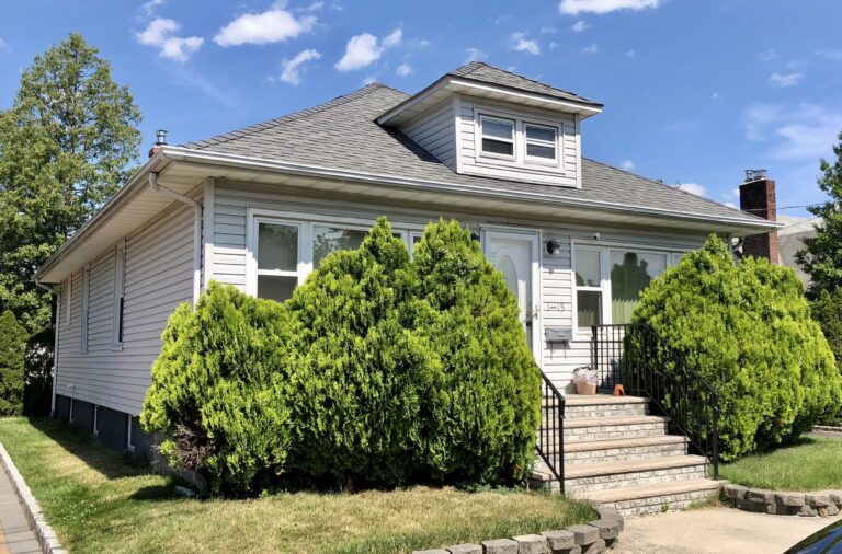 House Renovation and Addition with GAF Roofing, Alside Conquest Siding, Andersen Windows, Portico with Boral Cultured Stone Veneers in Fairlawn, Bergen County NJ