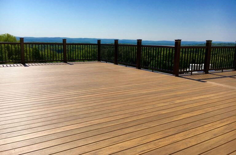 Timbertech Pro Composite Decking and Rails with Post Cap LED Lighting in Wantage, Sussex County NJ