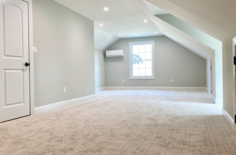 Attic Finished with Dormers, HVAC, Electrical Wiring, Office Space and Storage in Westfield, Union County NJ