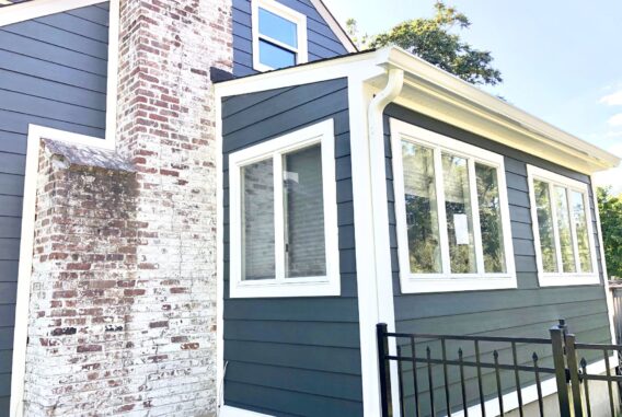 James Hardie Lap Siding with Azek Trim in Cranford, Union County NJ