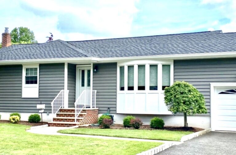 Alside Prodigy Clapboard Siding, Azek Trim in Oradell, Bergen County NJ