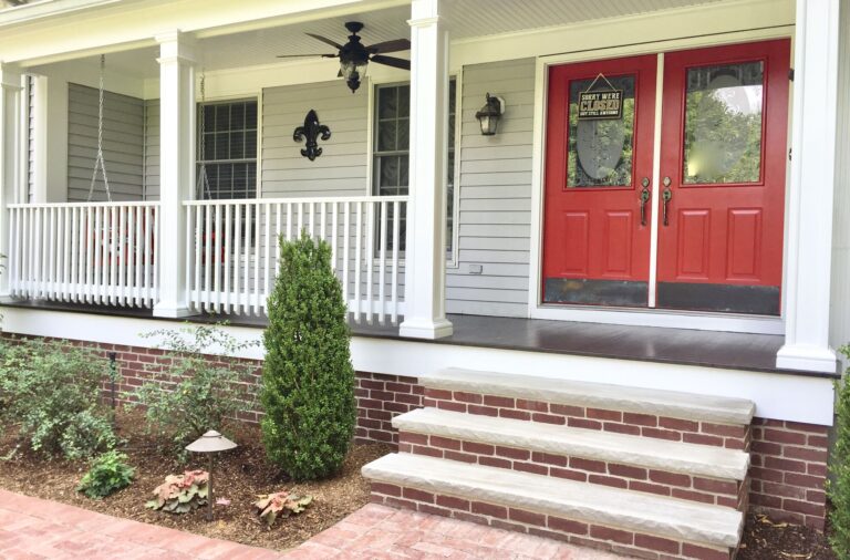 Brick Walkway and Porch in Bergen County NJ