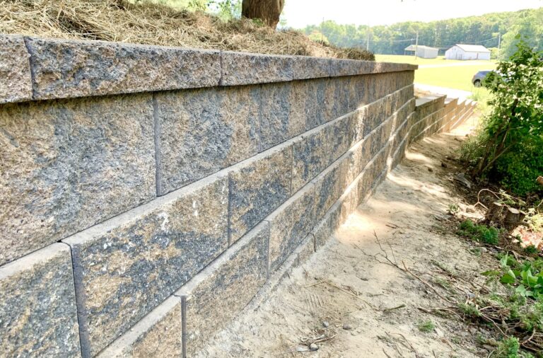 Cambridge Sigma Retaining Walls in Flanders, Morris County NJ