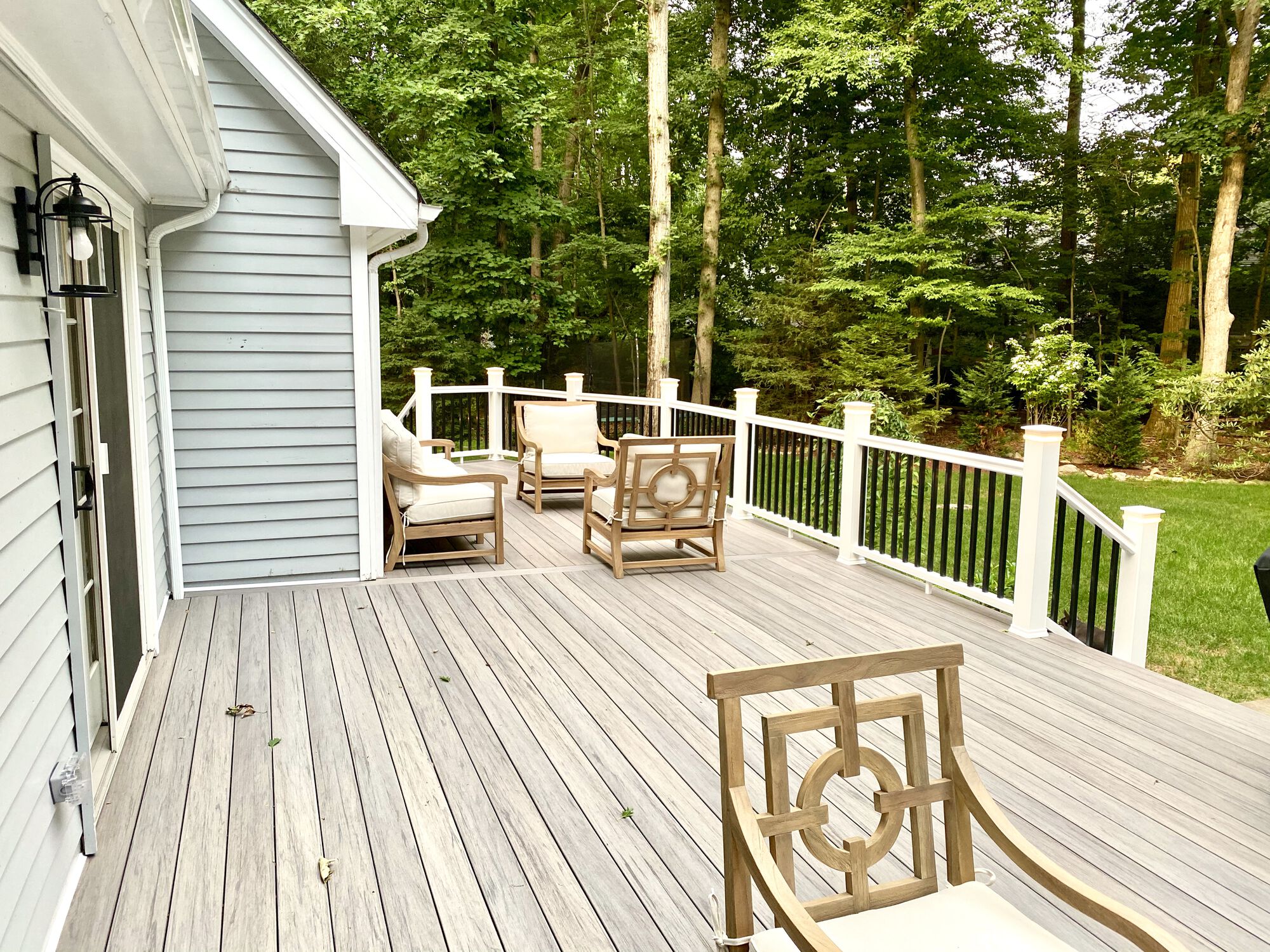 Deck Remodeling with Timbertech Capped Composite in Franklin lakes, Bergen County NJ