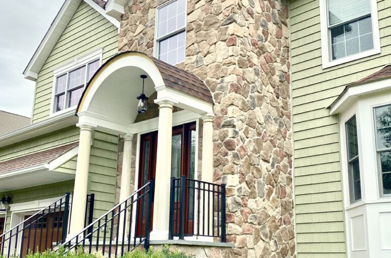 Boral Cultured Stone for Porch, Steps and Foundation in Boonton, Morris County NJ