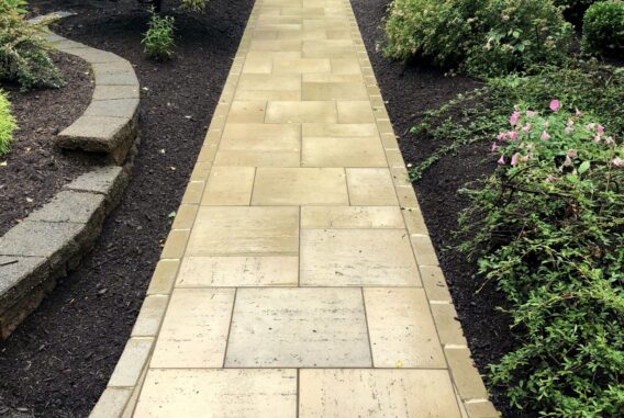 Techo Bloc Travertina 3 Piece Walkway In Sparta NJ