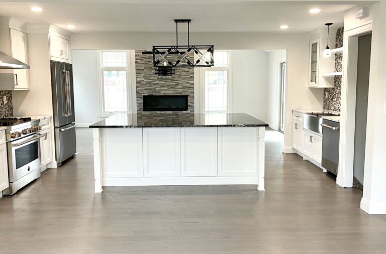 Family Room _ Master Bedroom Addition with Open Concept Kitchen Renovation in Cranford, Union County NJ