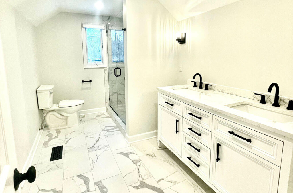 Attic Bathroom addition