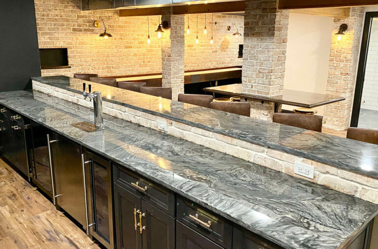 Custom Basement Bar