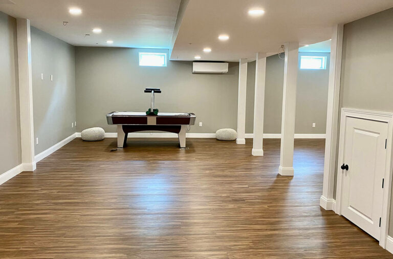 Family Entertainment Basement
