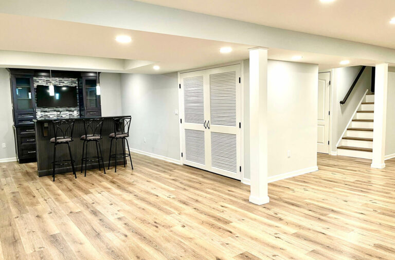 Basement Remodeling with Wet Bar