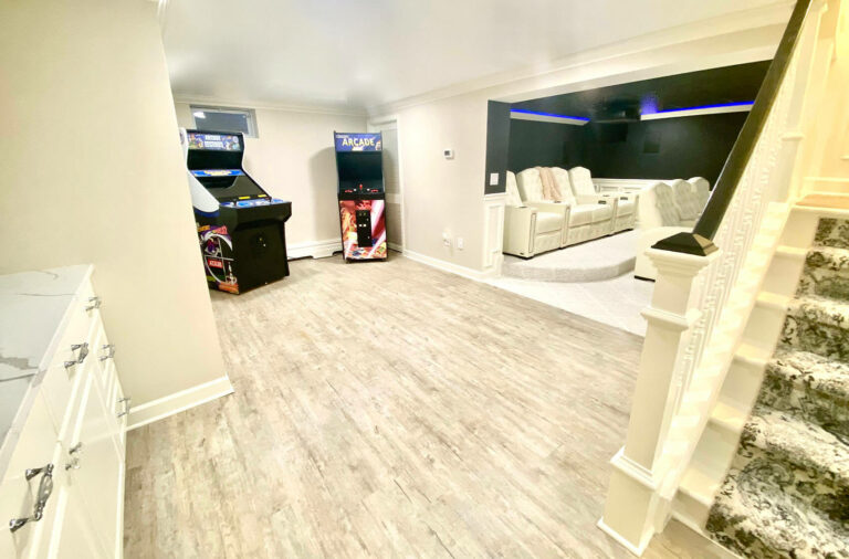 Basement with Theater
