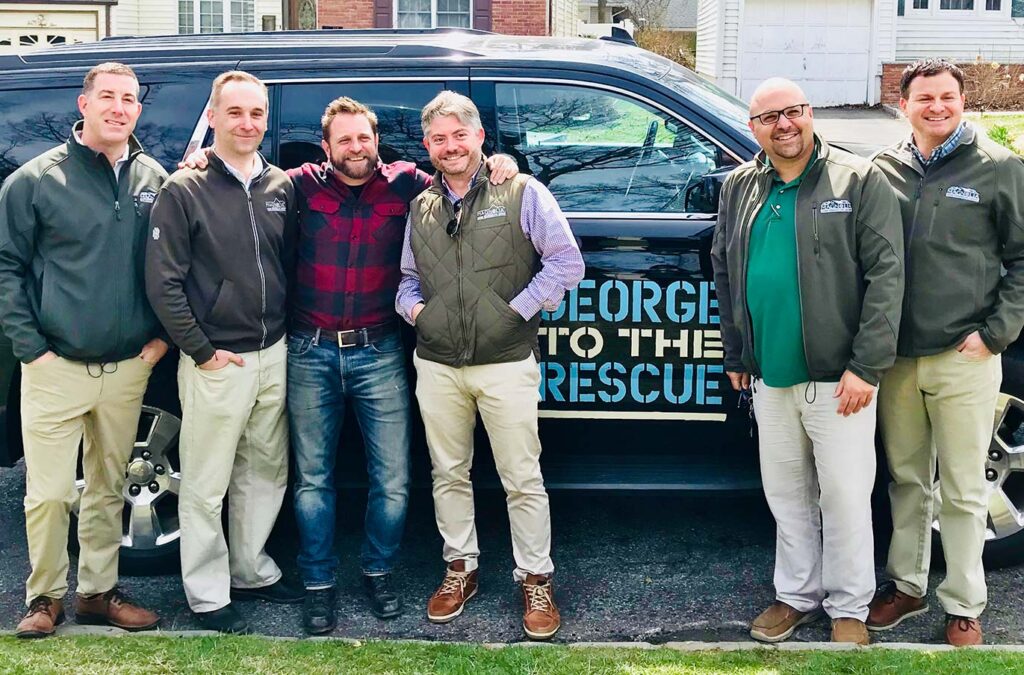 Group shot of the Magnolia team featured on the reality show "George to the Rescue"