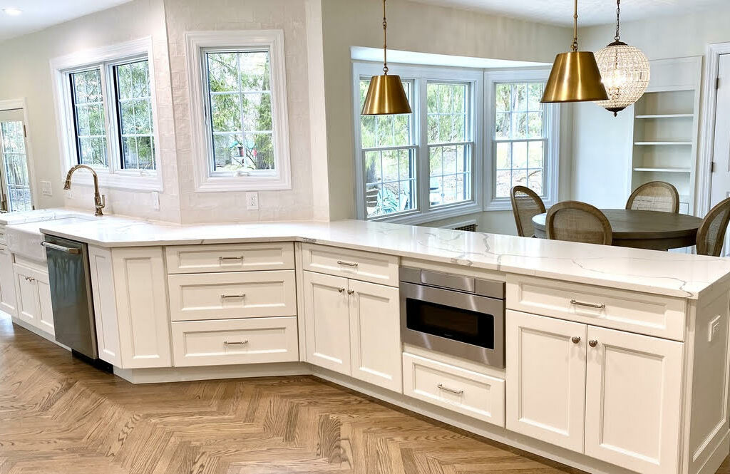 Alside windows in a kitchen