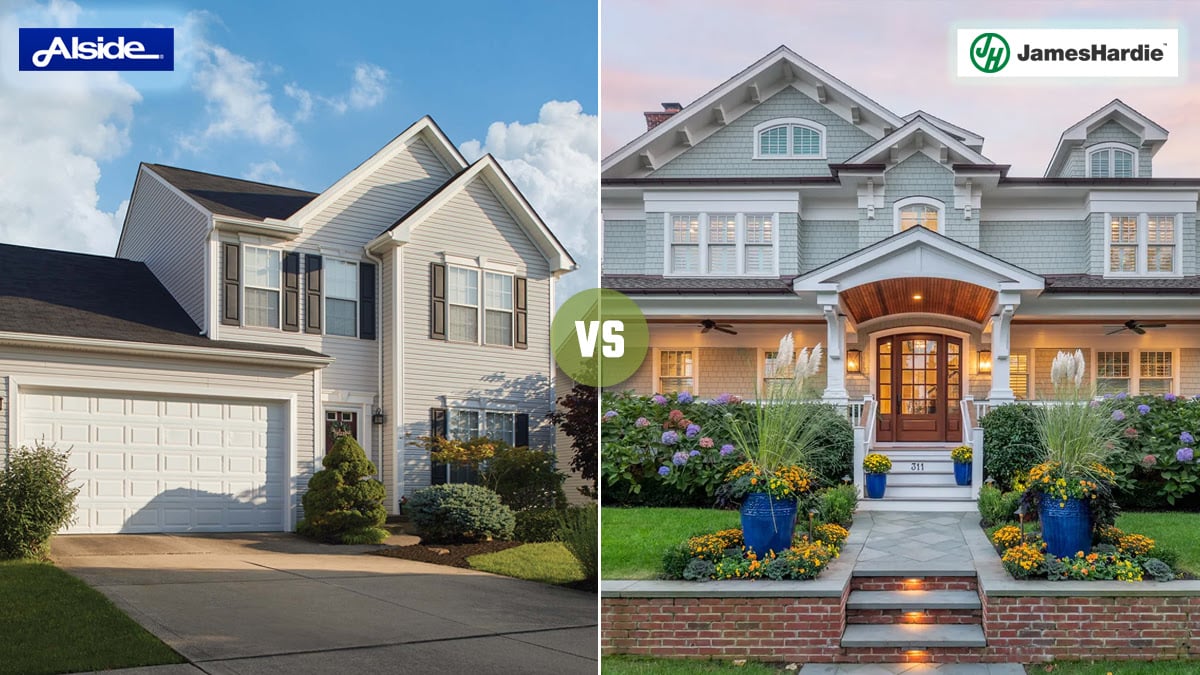 Alside vs Hardie Aesthetics