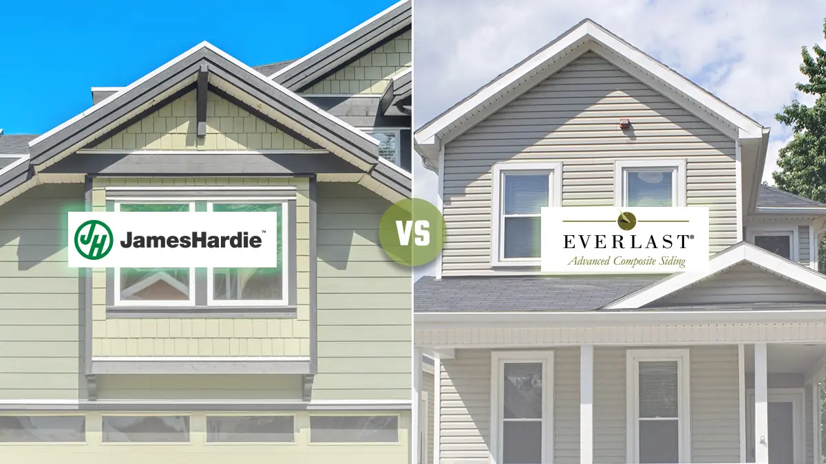 James Hardie vs. Everlast siding comparison for New Jersey homes
