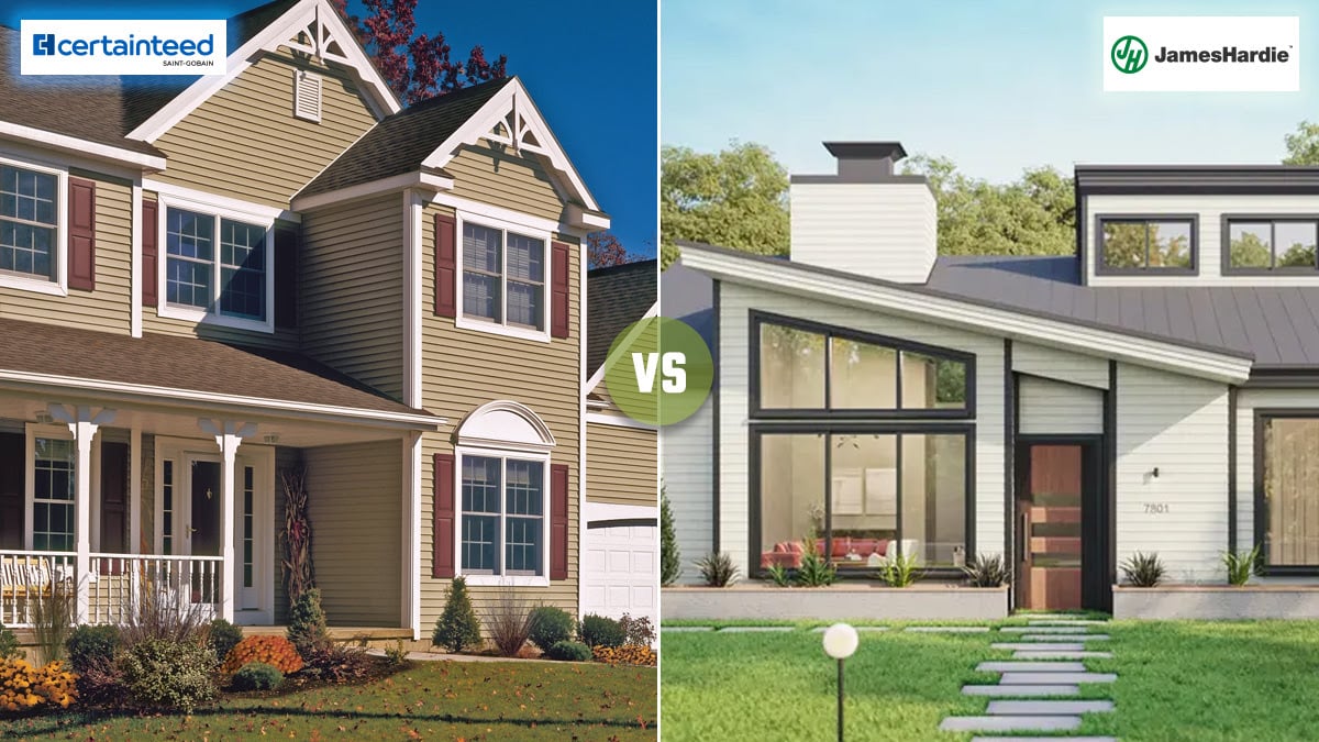 Aesthetics And Design CertainTeed Vs Hardie