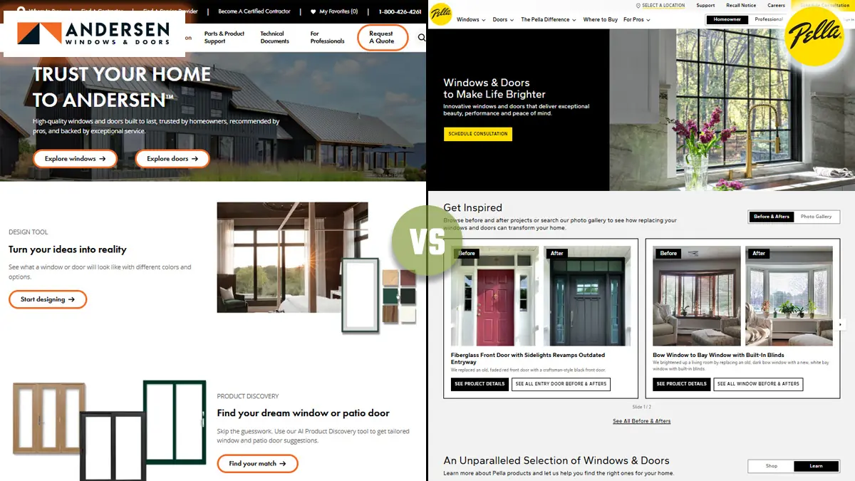 Andersen Vs Pella Windows The Basics
