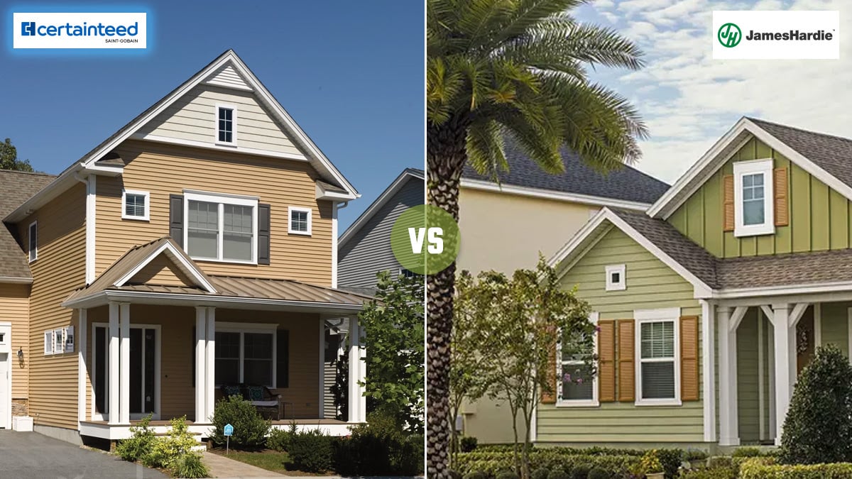 Material Showdown Hardie Board Vs Vinyl Siding