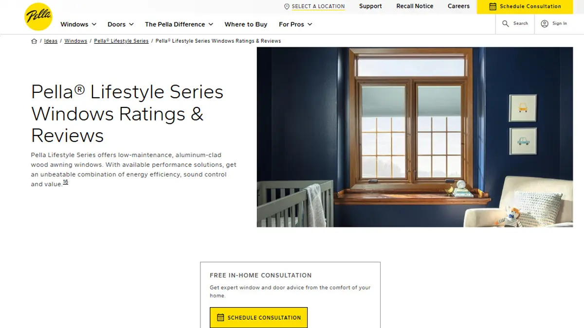 All About The Pella Lifestyle Series