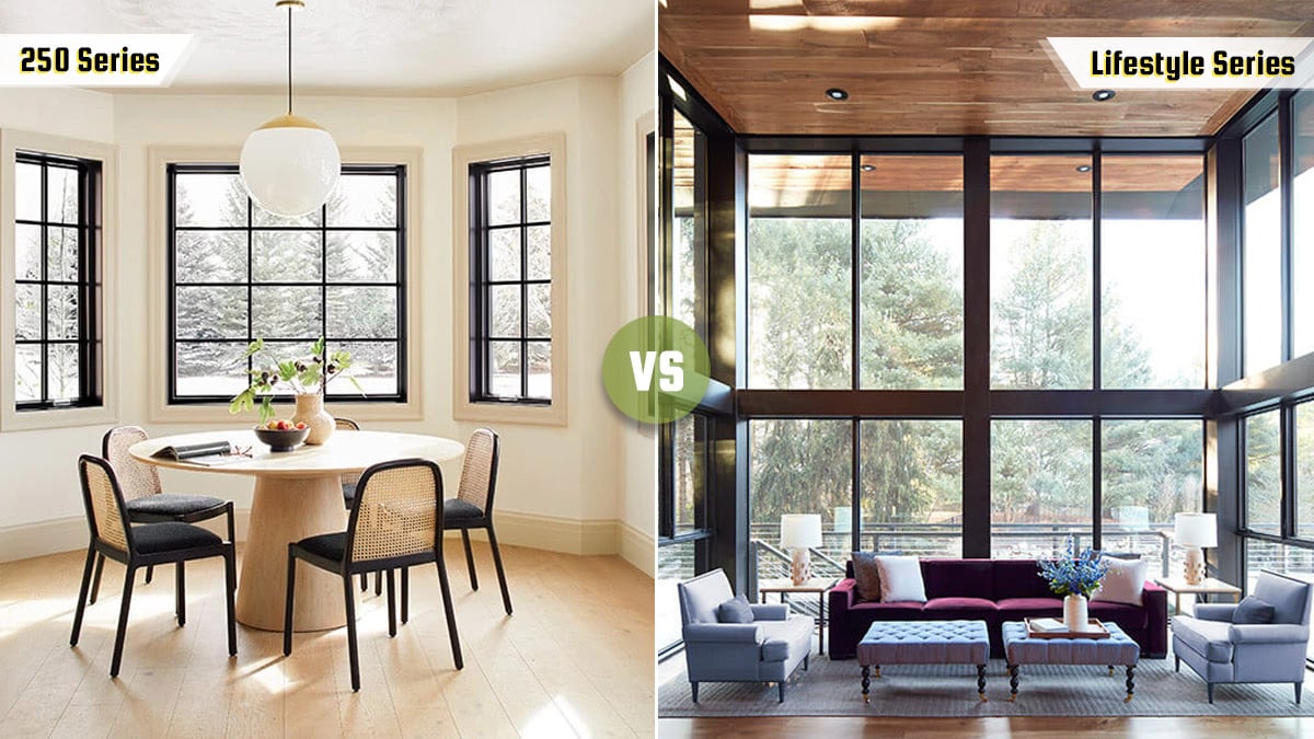 Pella 250 Vs Lifestyle Overall Aesthetics