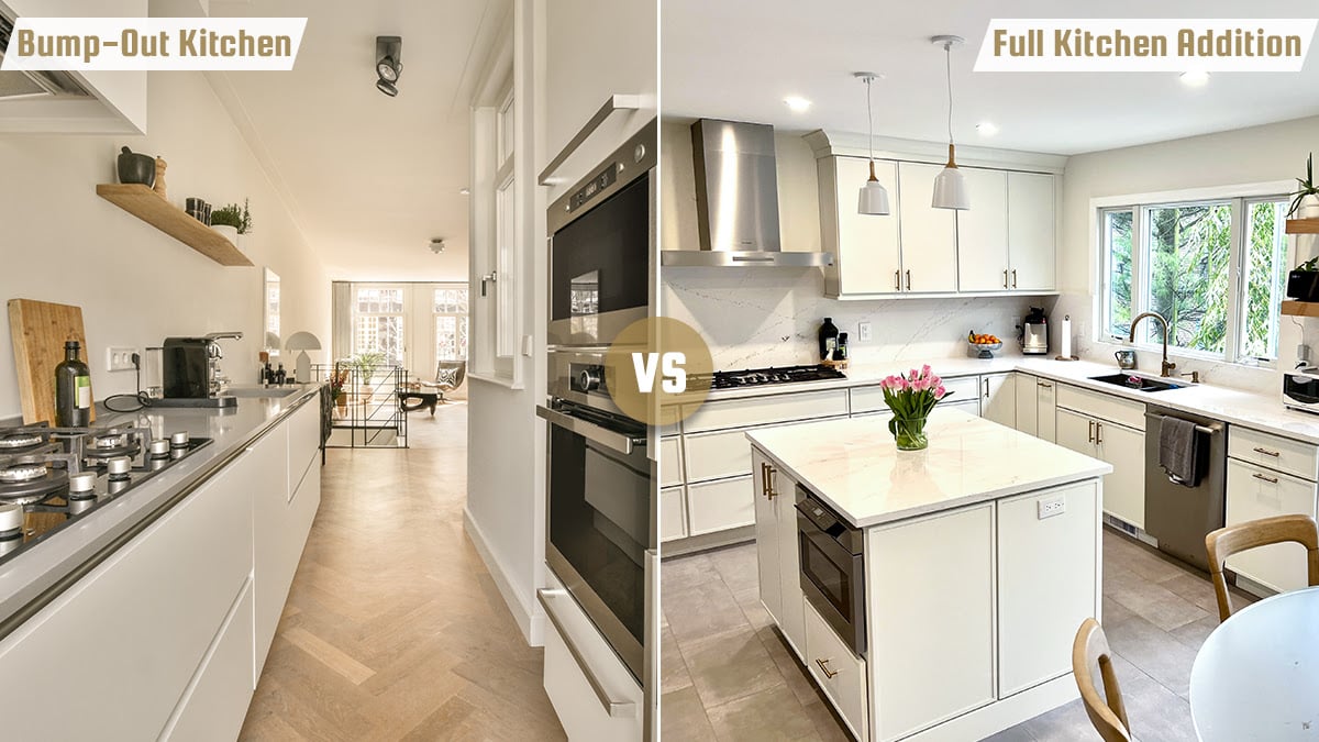 Bump Out Vs Full Kitchen Addition Comparing The Two