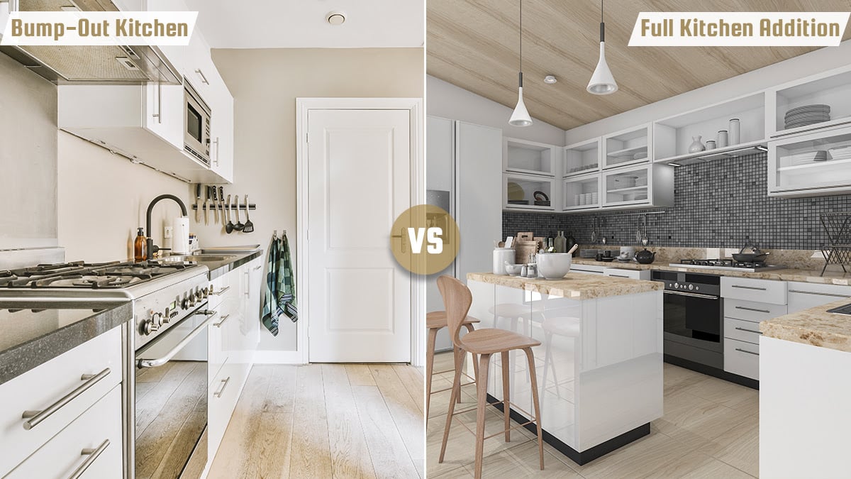 How To Choose Bump Out Kitchen Or Full Addition