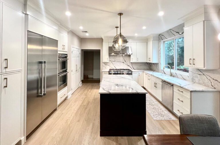 Luna Dove And Luna Kona Kitchen Remodel in Skillman, NJ by Magnolia Home Remodeling Group project photo 2