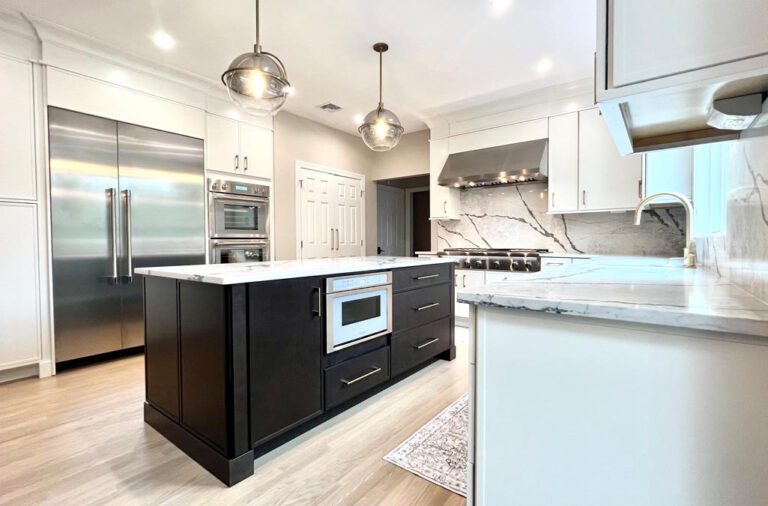 Luna Dove And Luna Kona Kitchen Remodel in Skillman, NJ by Magnolia Home Remodeling Group project photo