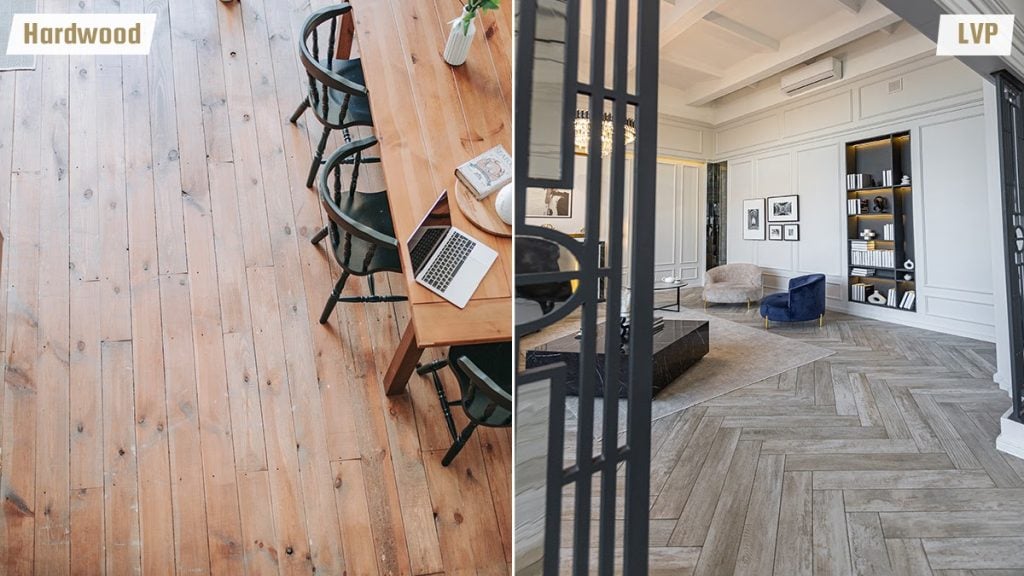 Hardwood vs LVP Look and Feel