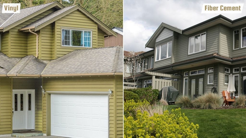 Vinyl vs Fiber Cement Aesthetics