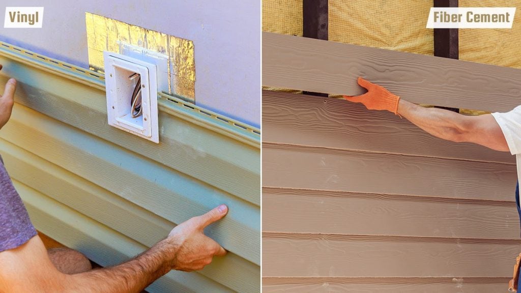 Vinyl vs Fiber Cement Installation