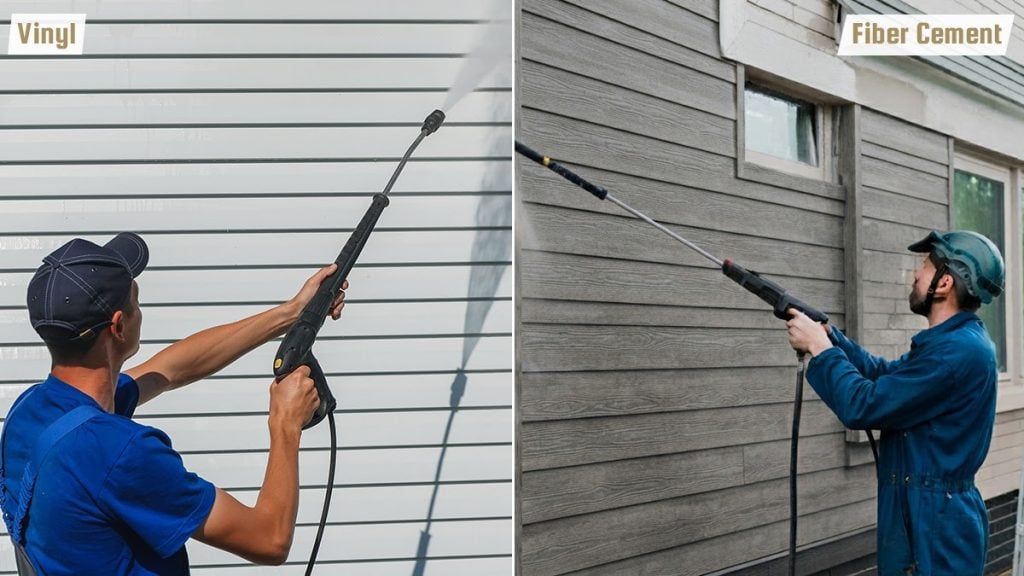 Vinyl vs Fiber Cement Maintenance